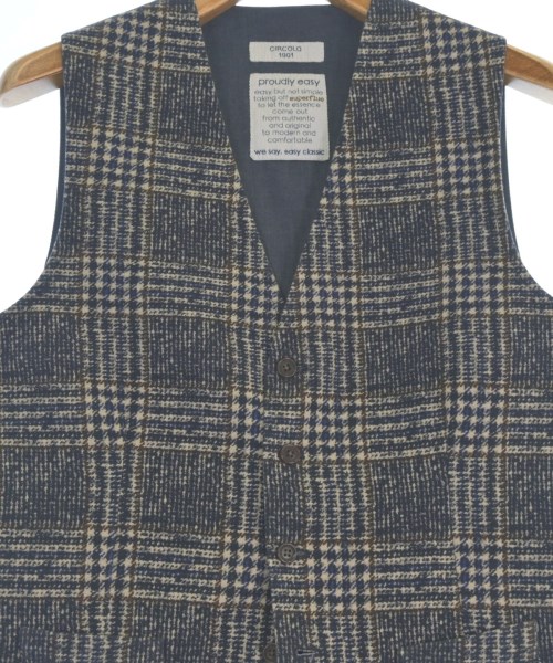 CIRCOLO 1901（チルコロ１９０１）ドレスシャツ 紺 サイズ:46(M位) メンズ/2200661897065