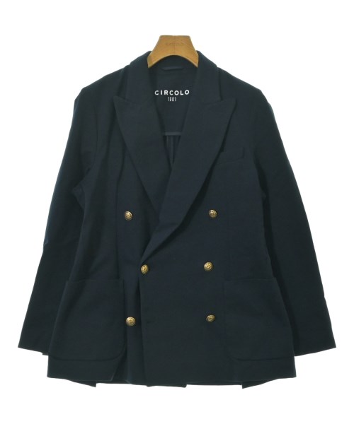 CIRCOLO 1901(チルコロ１９０１)カジュアルジャケット 紺 サイズ:48(L位)/2200647957011