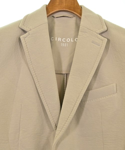 CIRCOLO 1901（チルコロ１９０１）テーラードジャケット ベージュ サイズ:48(L位) メンズ/2200641292064