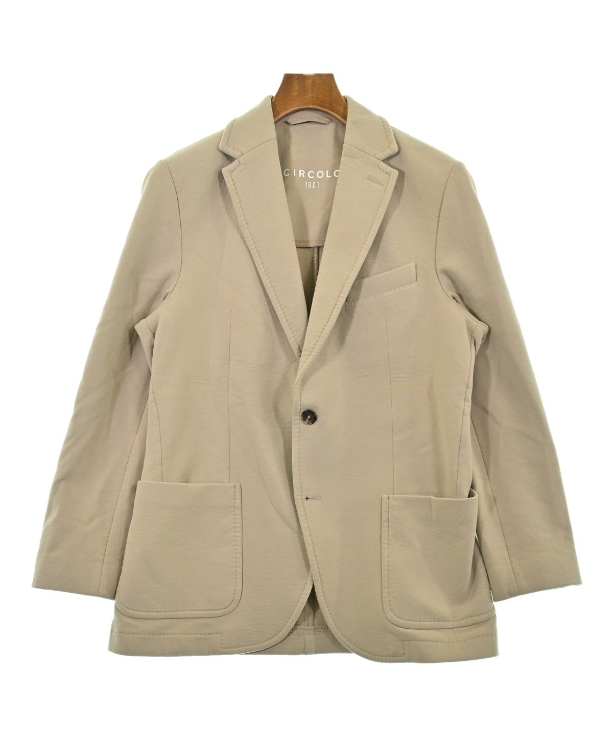 CIRCOLO 1901（チルコロ1901）テーラードジャケット ベージュ