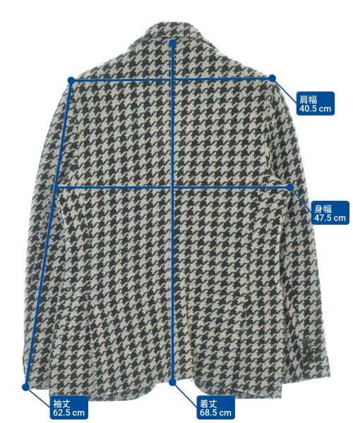 CIRCOLO 1901（チルコロ１９０１）カジュアルジャケット グレー サイズ:-(S位) メンズ/2200652796063