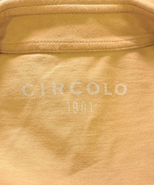 CIRCOLO 1901（チルコロ１９０１）ポロシャツ 黄 サイズ:L メンズ/2200705549219
