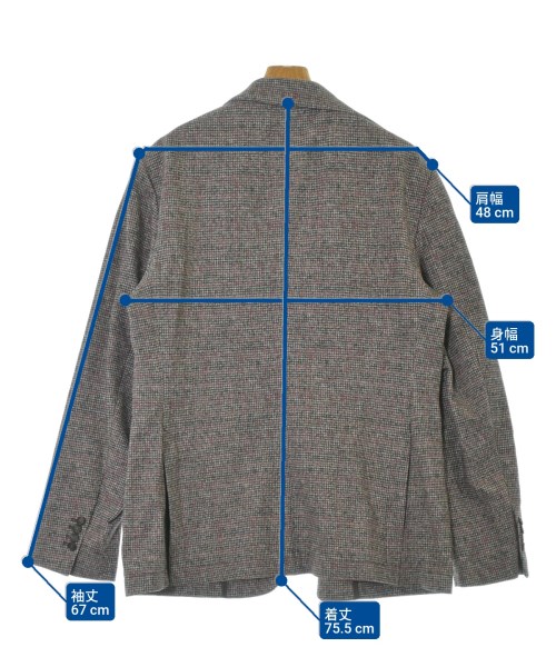 CIRCOLO 1901（チルコロ１９０１）ジャケット 黒 サイズ:54(XL位) メンズ/2200660209012