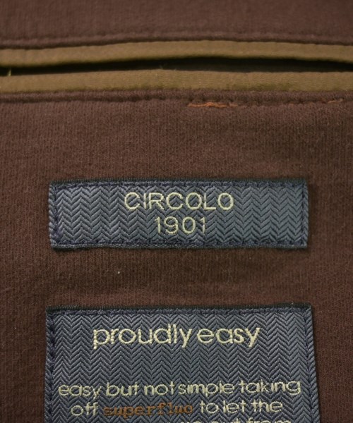 CIRCOLO 1901（チルコロ１９０１）カジュアルジャケット 茶 サイズ:44(S位) メンズ/2200664971052