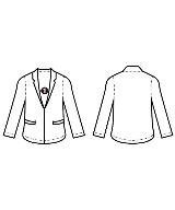 CIRCOLO 1901（チルコロ１９０１）カジュアルジャケット 紺 サイズ:-(M位) メンズ/2200669123210