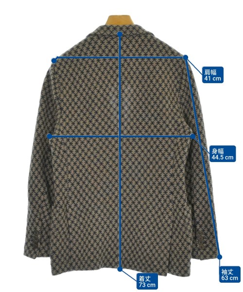 CIRCOLO 1901（チルコロ１９０１）カジュアルジャケット 茶 サイズ:-(XL位) メンズ/2200669022018