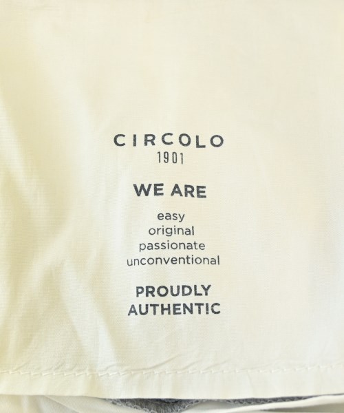 CIRCOLO 1901（チルコロ１９０１）スラックス グレー サイズ:44(S位) メンズ/2200722896099