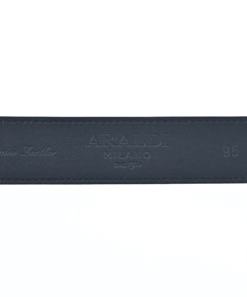 ARALDI 1930（アラルディ１９３０）ベルト 黒 サイズ:95 メンズ/2200652454253