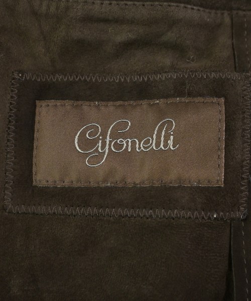 Cifonelli（チフォネッリ）カジュアルジャケット 茶 サイズ:54(XXL位) メンズ/2200657047016