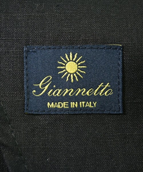 Giannetto（ジャンネット）ジャケット 黒 サイズ:50(XL位) メンズ/2200625331079