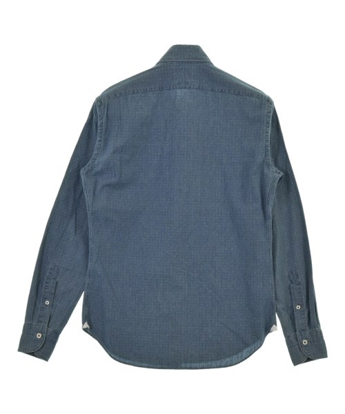 Giannetto（ジャンネット）カジュアルシャツ 青 サイズ:38(S位) メンズ/2200642253132