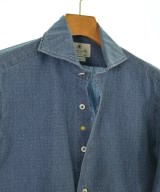 Giannetto（ジャンネット）カジュアルシャツ 青 サイズ:38(S位) メンズ/2200642253132