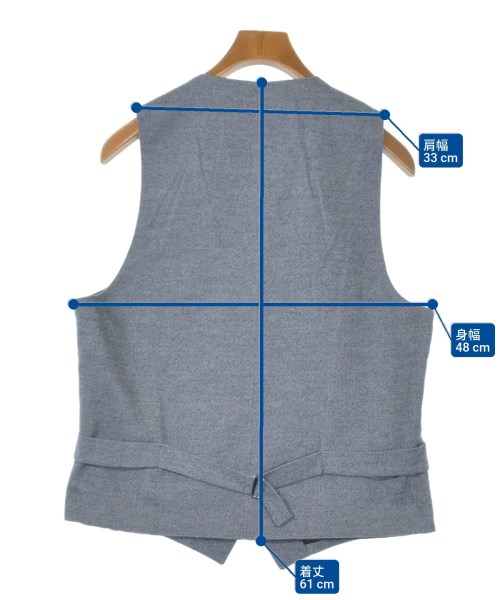 Giannetto（ジャンネット）カジュアルシャツ 青 サイズ:48(L位) メンズ/2200643544031