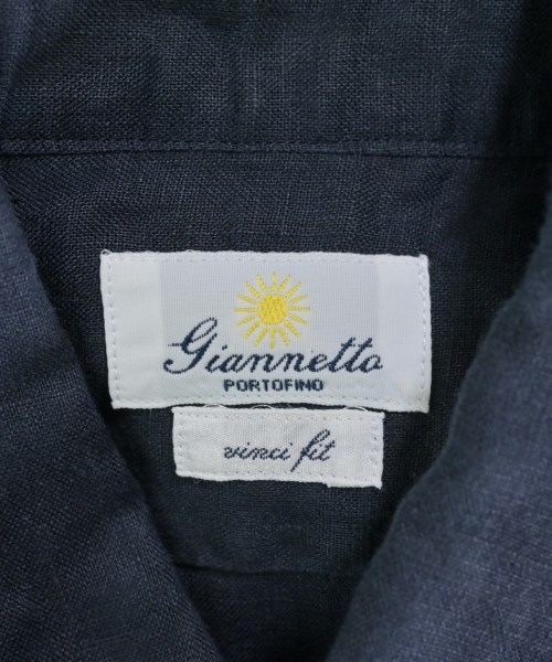Giannetto（ジャンネット）カジュアルシャツ 紺 サイズ:-(S位) メンズ/2200621443035