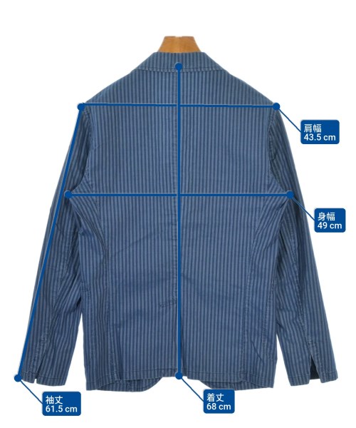 Giannetto（ジャンネット）カジュアルジャケット 紺 サイズ:46(M位) メンズ/2200615548074