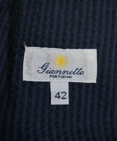 Giannetto（ジャンネット）テーラードジャケット 青 サイズ:42(XS位) メンズ/2200627768064