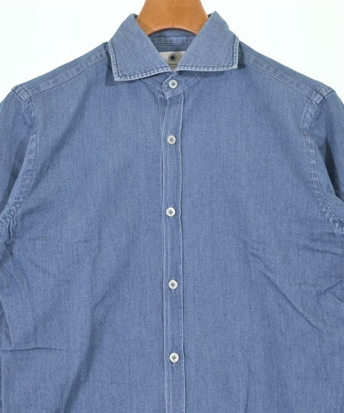 Giannetto（ジャンネット）カジュアルシャツ 青 サイズ:XS メンズ/2200627768347