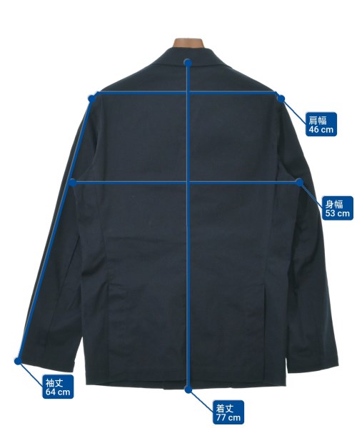 Giannetto（ジャンネット）テーラードジャケット 紺 サイズ:50(XL位) メンズ/2200621206043