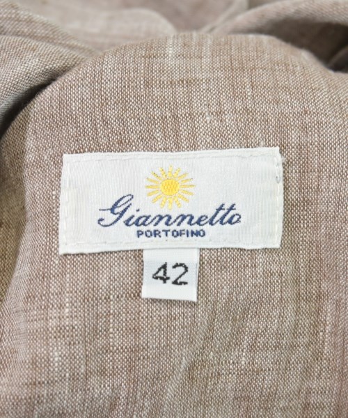 Giannetto（ジャンネット）ジャケット 茶 サイズ:42(XS位) メンズ/2200619761059