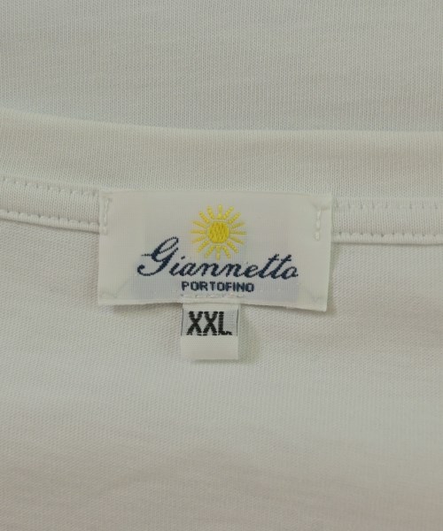 Giannetto（ジャンネット）Tシャツ・カットソー 白 サイズ:XXL メンズ/2200681176027