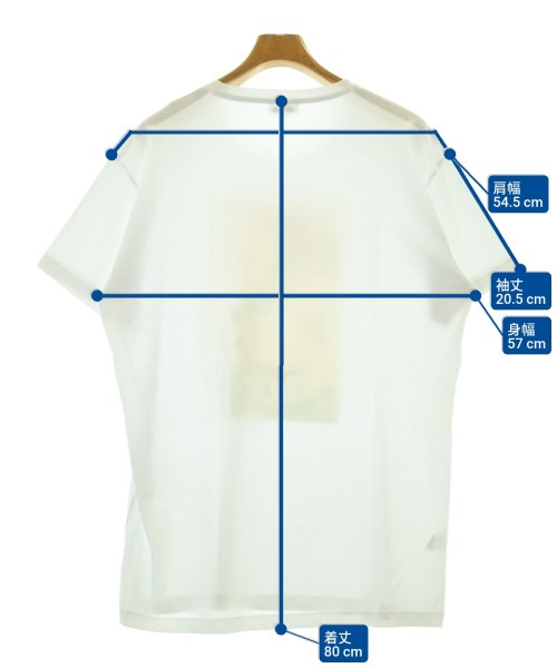 Giannetto（ジャンネット）Tシャツ・カットソー 白 サイズ:XXL メンズ/2200681176027