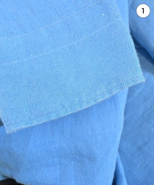 Giannetto（ジャンネット）ドレスシャツ 青 サイズ:S メンズ/2200659301031