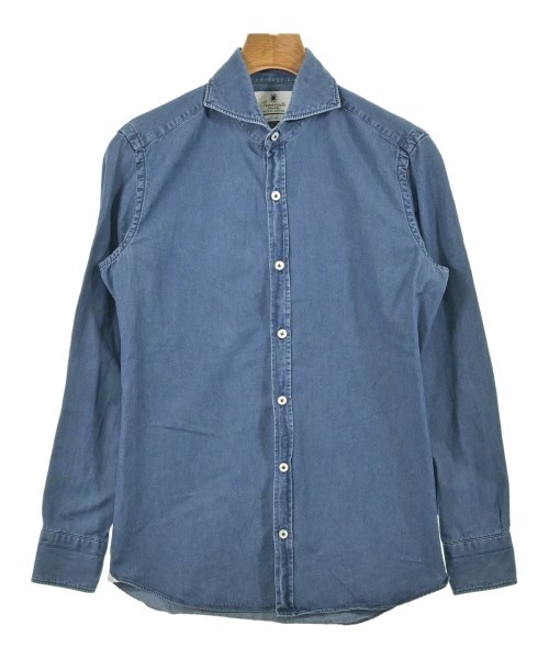 Giannetto(ジャンネット)カジュアルシャツ 青 サイズ:XS/2200658164019