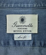 Giannetto（ジャンネット）カジュアルシャツ 青 サイズ:XS メンズ/2200658164019