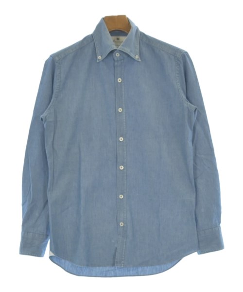 Giannetto(ジャンネット)カジュアルシャツ 青 サイズ:S/2200645515046