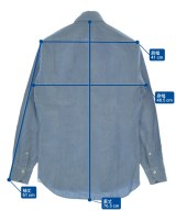 Giannetto（ジャンネット）カジュアルシャツ 青 サイズ:S メンズ/2200645515046