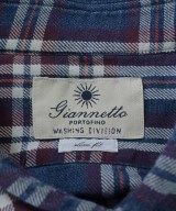 Giannetto（ジャンネット）カジュアルシャツ 青 サイズ:43(XXL位) メンズ/2200641295072