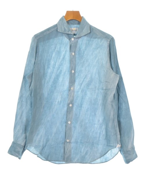 Giannetto(ジャンネット)カジュアルシャツ 青 サイズ:40(L位)/2200668243070