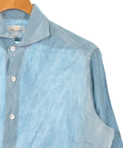 Giannetto（ジャンネット）カジュアルシャツ 青 サイズ:40(L位) メンズ/2200668243070