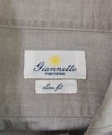 Giannetto（ジャンネット）ドレスシャツ 茶 サイズ:L メンズ/2200668243087