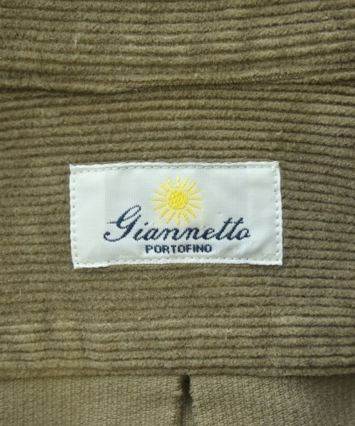 Giannetto（ジャンネット）カジュアルシャツ 茶 サイズ:S メンズ/2200670549016