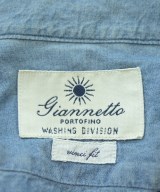 Giannetto（ジャンネット）カジュアルシャツ 青 サイズ:M メンズ/2200682991032