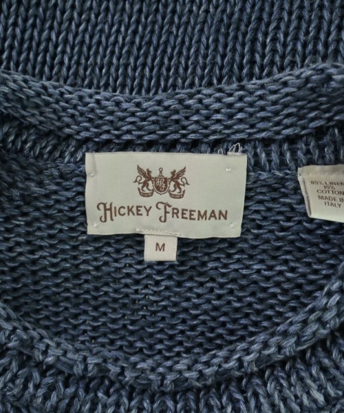 HICKEY FREEMAN（ヒッキーフリーマン）ニット・セーター 青 サイズ:M メンズ/2200699819053