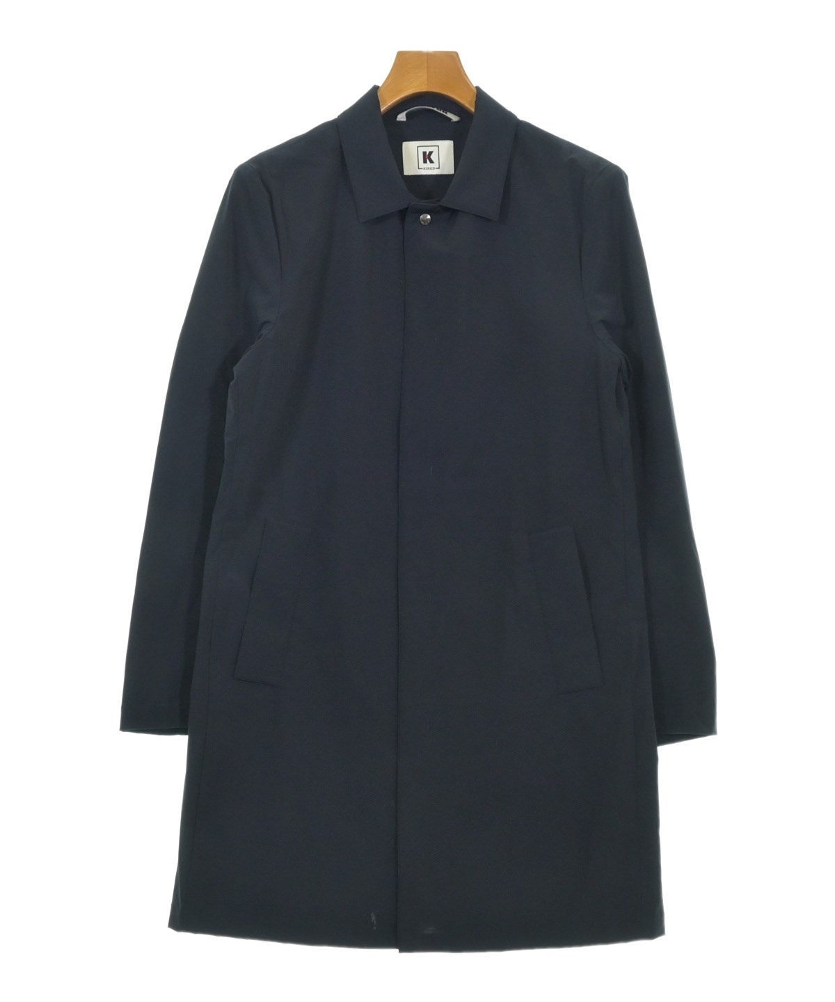 【美品】KIRED（キーレッド）ステンカラーコート　カーキ KIRED（キーレッド）ステンカラーコート 紺 サイズ:46(M位) メンズ