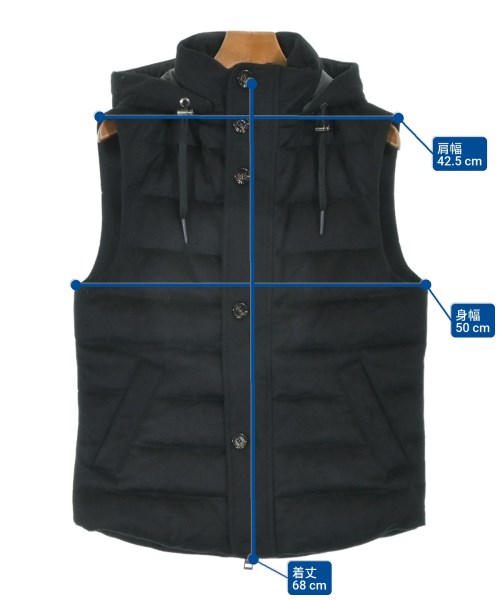 KIRED（キーレッド）ダウンジャケット/ダウンベスト 黒 サイズ:-(M位) メンズ/2200656299010