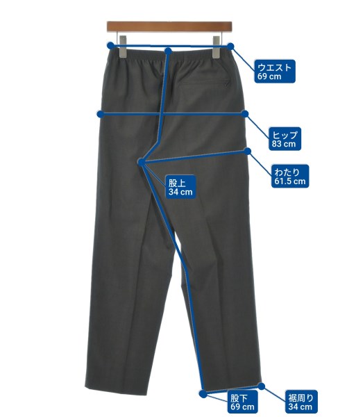 Cellar Door（セラ－ドア－）スラックス グレー サイズ:46(M位) メンズ/2200631366041