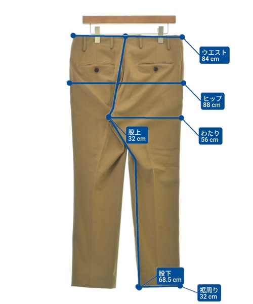 Cellar Door（セラ－ドア－）スラックス 茶 サイズ:48(L位) メンズ/2200621025118