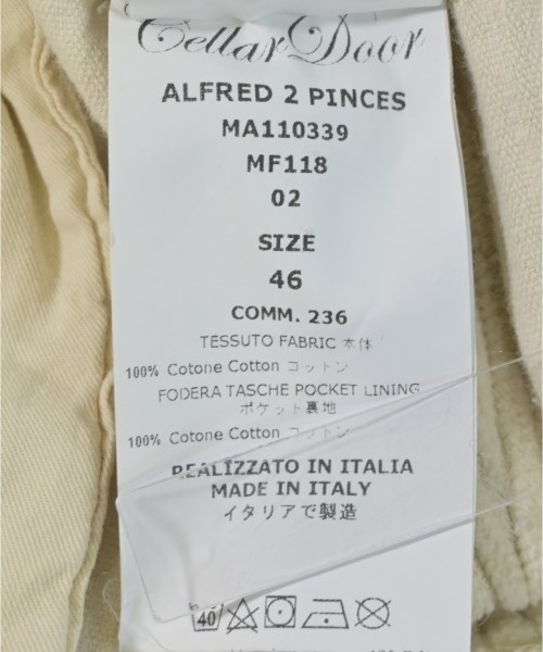 Cellar Door（セラ－ドア－）その他 白 サイズ:46(M位) メンズ/2200613947084