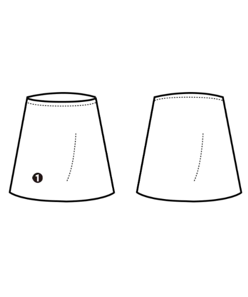 Cellar Door（セラ－ドア－）ロング・マキシ丈スカート グレー サイズ:-(M位) レディース/2200615950037