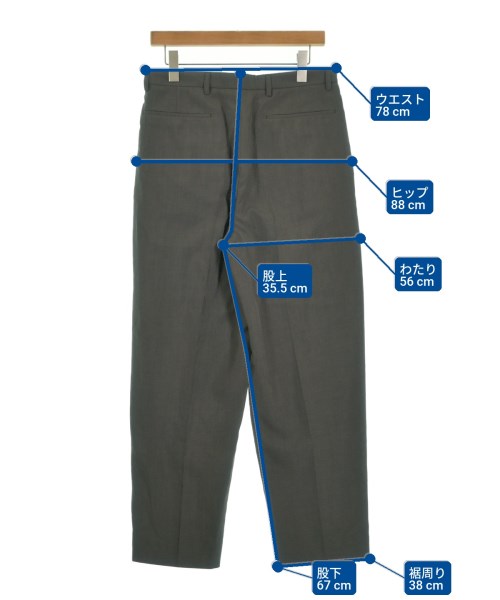 Cellar Door（セラ－ドア－）スラックス グレー サイズ:44(L位) レディース/2200635692047