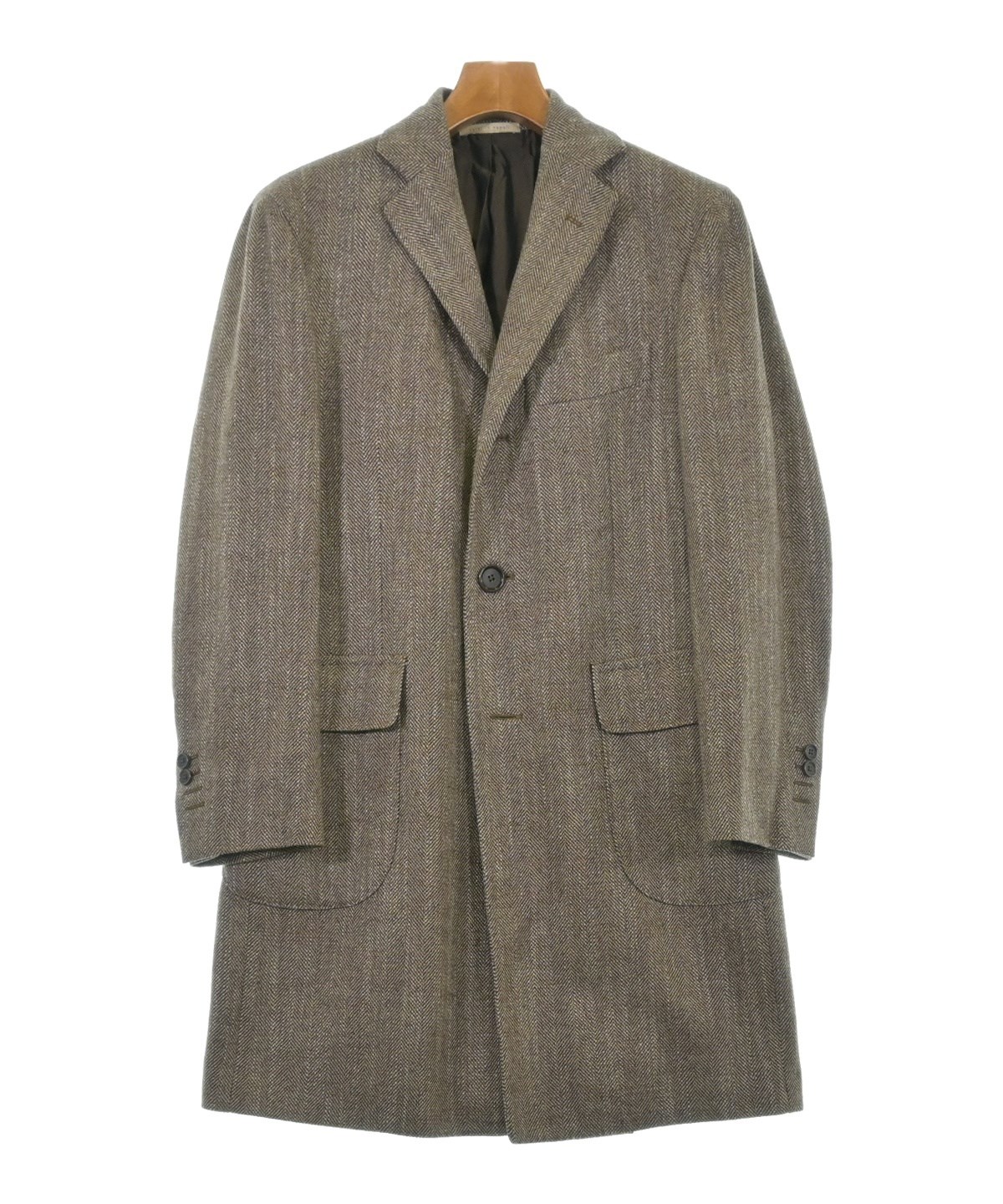 De Petrillo（デペトリロ）チェスターコート ベージュ サイズ:44(S位