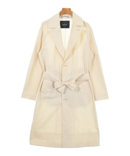 HEVO（イーヴォ）トレンチコート 白 サイズ:42(M位) レディース/2200621095104