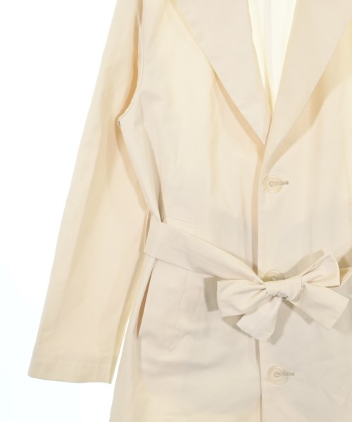 HEVO（イーヴォ）トレンチコート 白 サイズ:42(M位) レディース/2200621095104