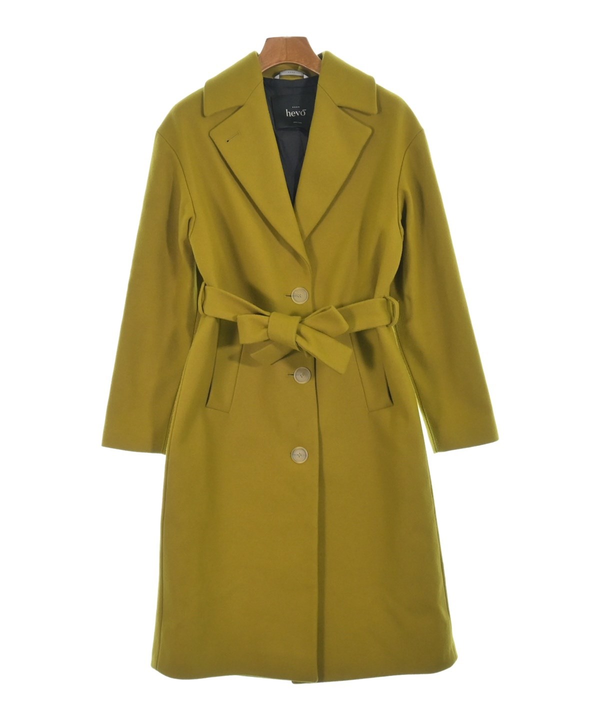 HEVO（イーヴォ）コート カーキ サイズ:40(M位) レディース