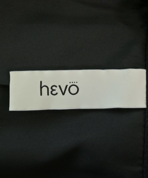 HEVO（イーヴォ）ステンカラーコート 黒 サイズ:42(XS位) メンズ/2200673022073