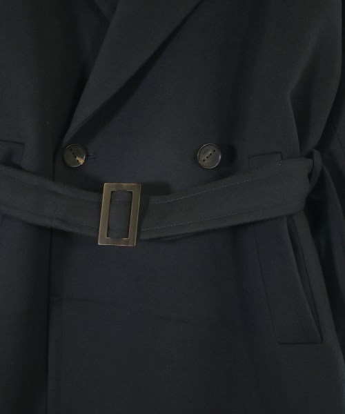 HEVO（イーヴォ）ステンカラーコート 黒 サイズ:42(XS位) メンズ/2200673022073